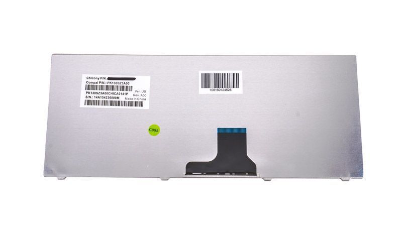 Клавіатура для ноутбуків Acer Aspire 1420, 1810, 1820 / Acer One 715, 721, 722, 751, 752, 753 / Ferrari One 200 &mdash; розкладка RU, чорна 106764 фото