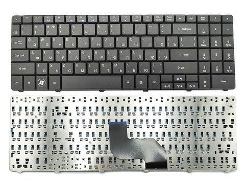Клавіатура для ноутбуків ACER Aspire 5732, 5332, 5516, 5517, 5532, 5534, 5241, E625, E725, E727 &mdash; RU розкладка, чорна (Black) Original 110323 фото