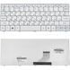 Клавіатура для ноутбука Acer One 521/522/532/533, D255/D257/D260/D270, Happy, EM 350/355 &mdash; біла, RU-розкладка 106758 фото 1